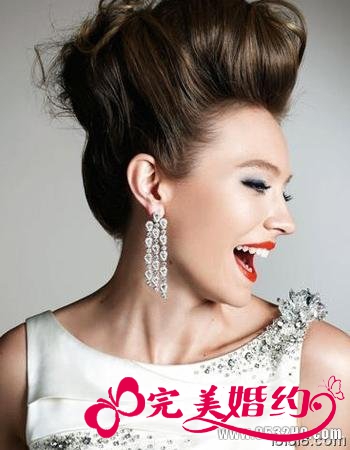 新娘妆容vs钻石配饰