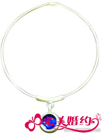 项圈式新娘项链 独特设计尽显高贵