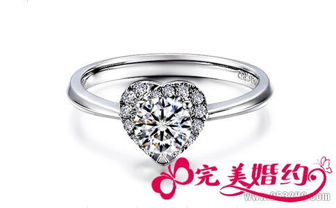 专利款 诠心系列 心动 — 18K金 钻石女戒