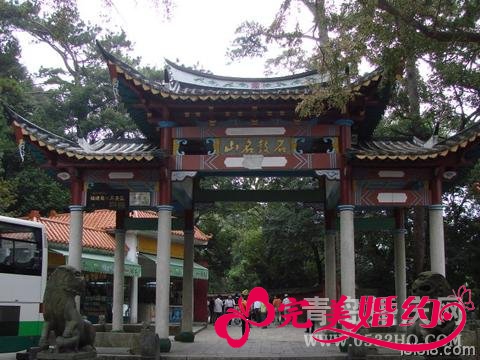 福州蜜月旅游景点推荐：鼓山