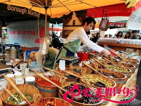 英国旅游美食街