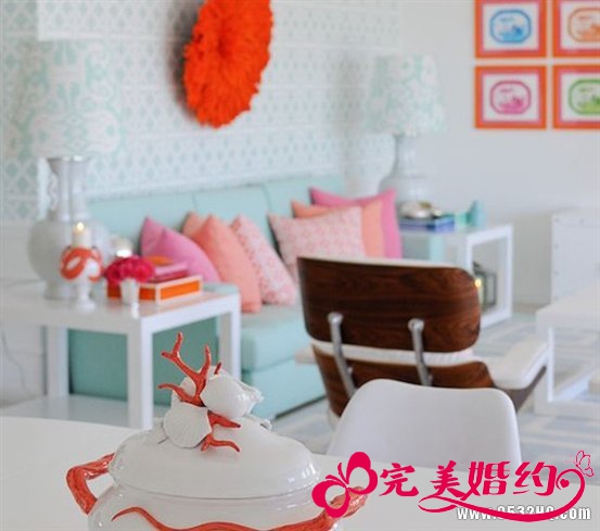 小清新婚房家居装修效果图赏析