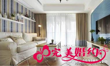 婚房装修100平米装修效果图