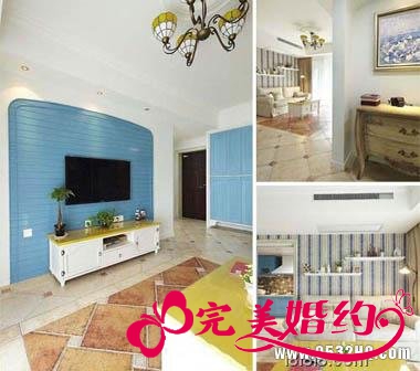 婚房装修100平米装修效果图