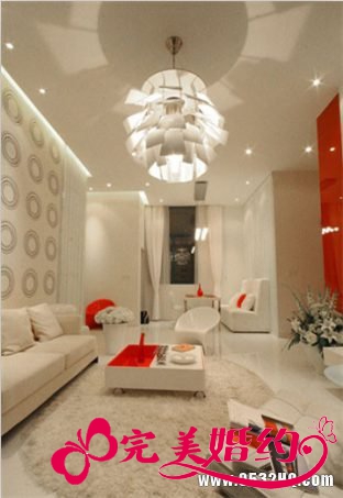 婚房客厅装修效果图