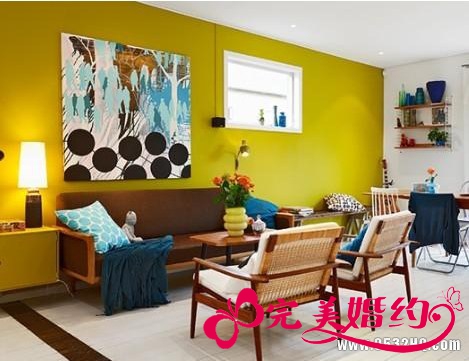 清新欧洲风格的婚房装修设计