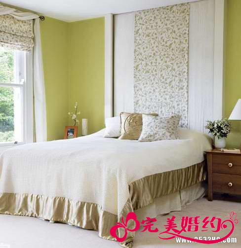 卧室背景墙选什么色彩 清新卧室墙面配色推荐