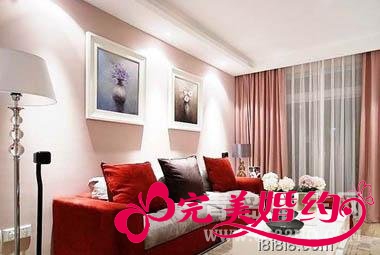 婚房混搭风格装修客厅