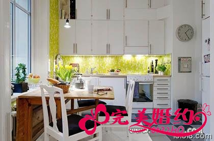 适合80后小户型的厨房设计