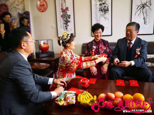 敬茶时父母对女婿说的吉祥话