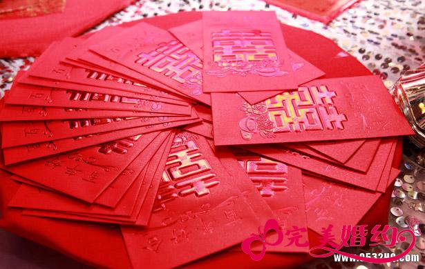 婚礼现场要撒多少红包 里面装多少金额